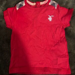 Burberry baby 6m shirt